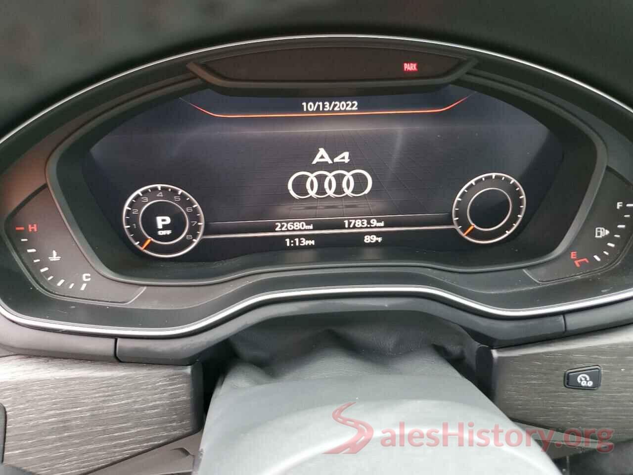 WAUHMAF47KN011572 2019 AUDI A4