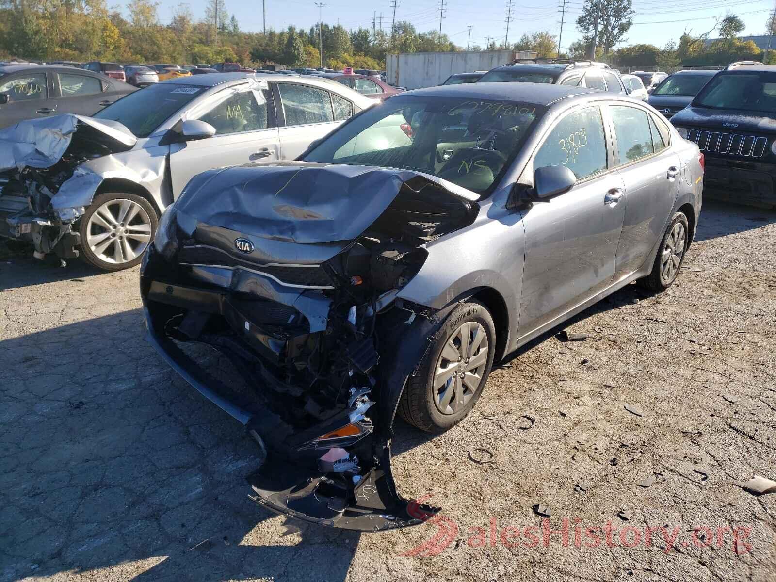 3KPA24AB6KE215124 2019 KIA RIO