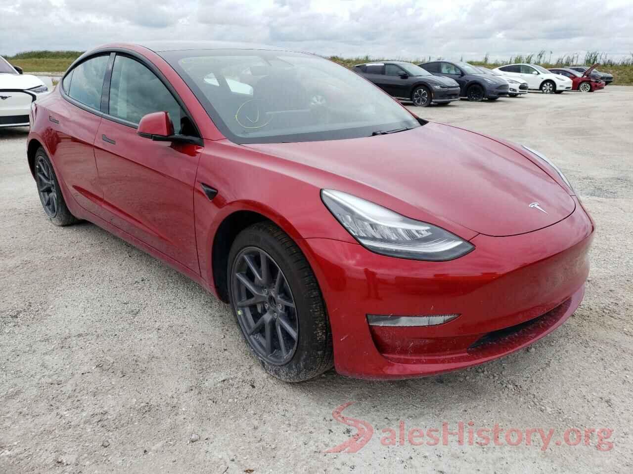 5YJ3E1EAXMF859450 2021 TESLA MODEL 3