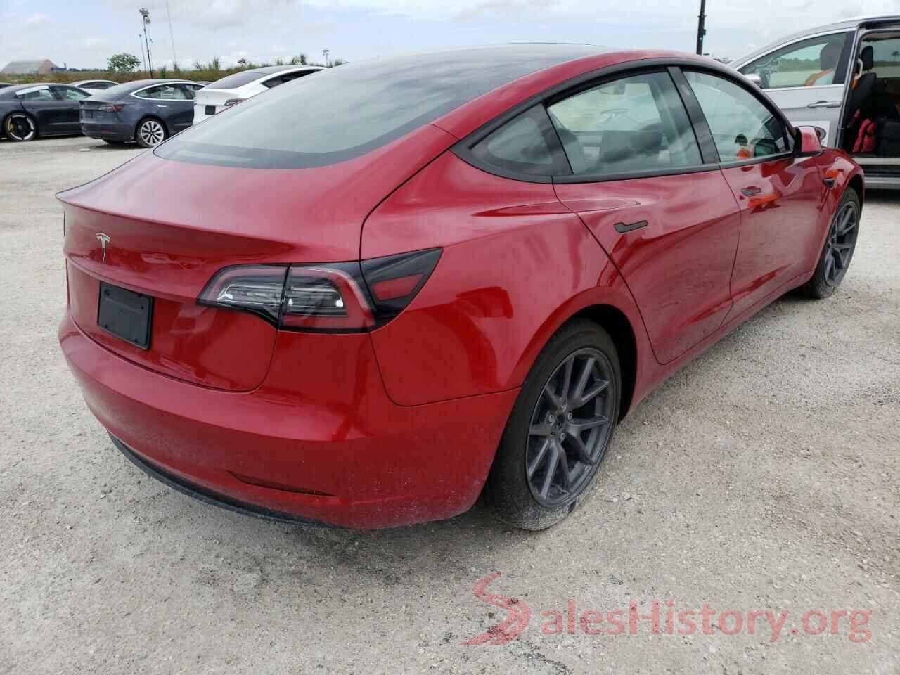 5YJ3E1EAXMF859450 2021 TESLA MODEL 3