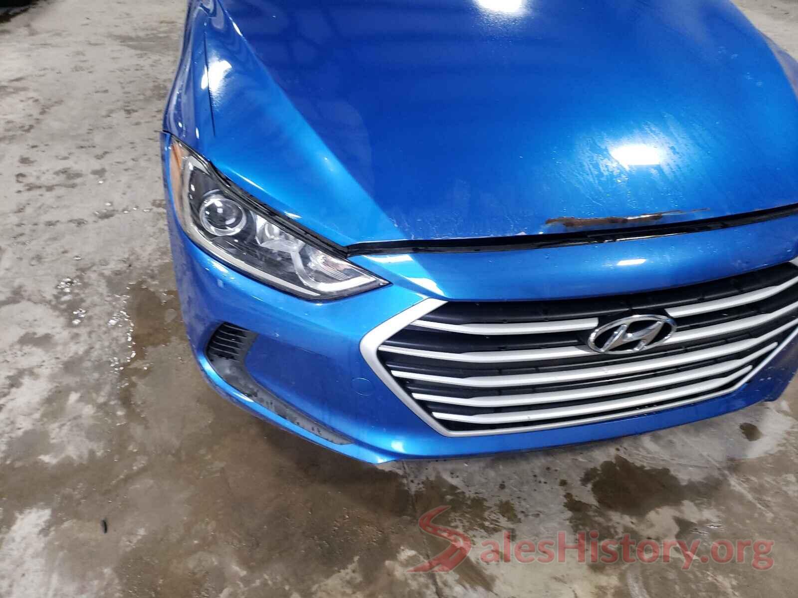 KMHD84LF0HU207537 2017 HYUNDAI ELANTRA