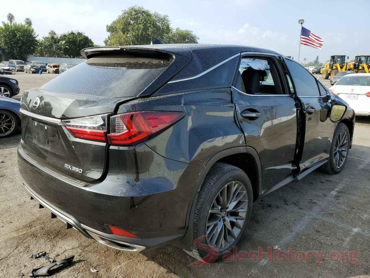 2T2SZMDA4LC232910 2020 LEXUS RX350