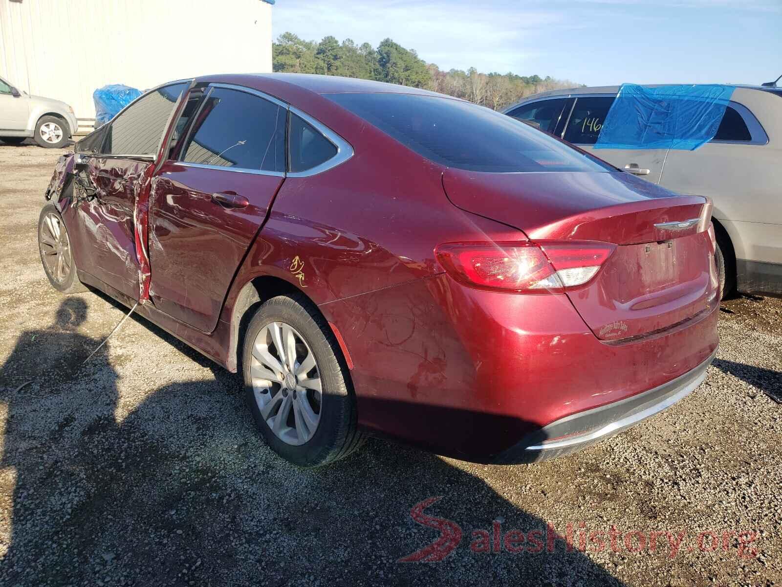 1C3CCCAB1GN165482 2016 CHRYSLER 200