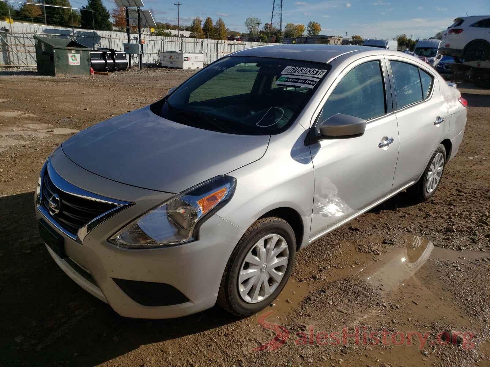 3N1CN7AP1KL878516 2019 NISSAN VERSA