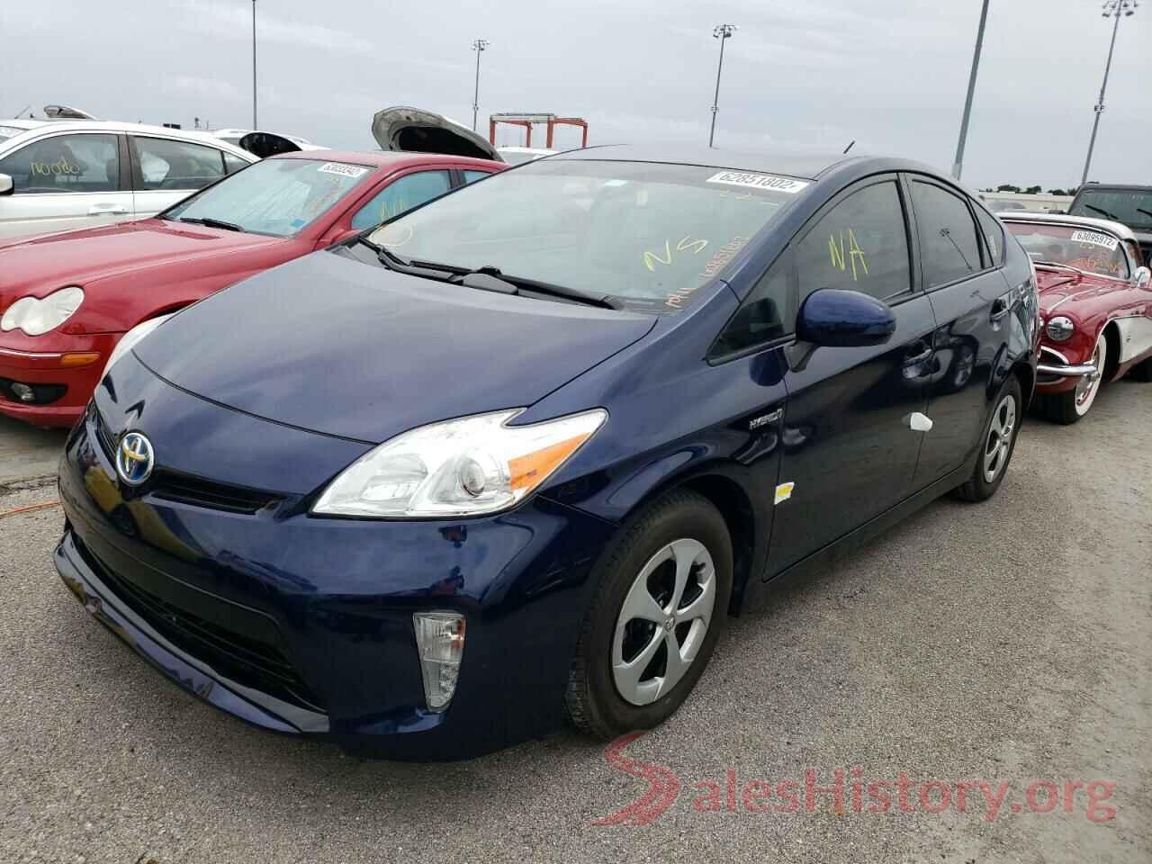 JTDKN3DU7C1548987 2012 TOYOTA PRIUS