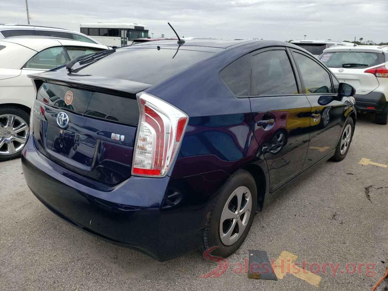 JTDKN3DU7C1548987 2012 TOYOTA PRIUS