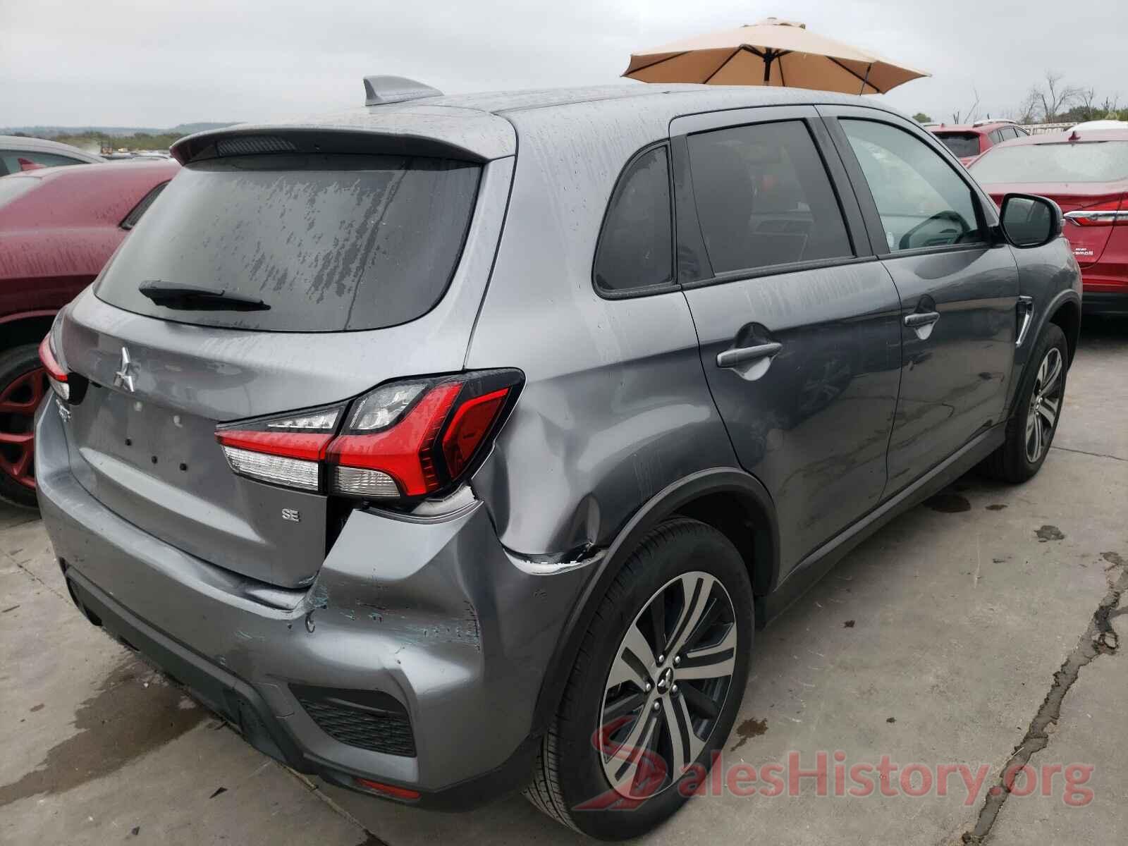 JA4APVAU8MU012291 2021 MITSUBISHI OUTLANDER