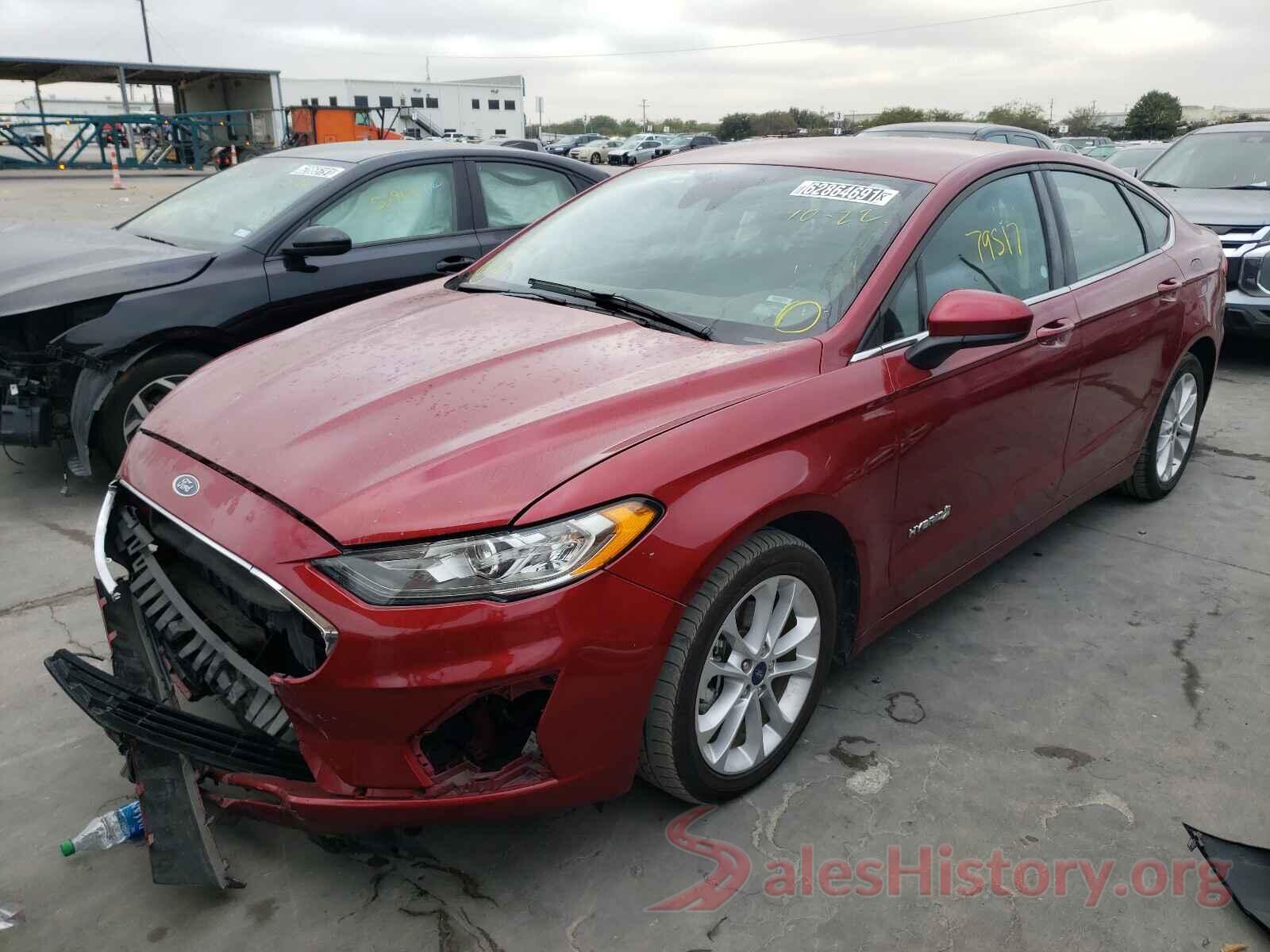 3FA6P0LU8KR263902 2019 FORD FUSION