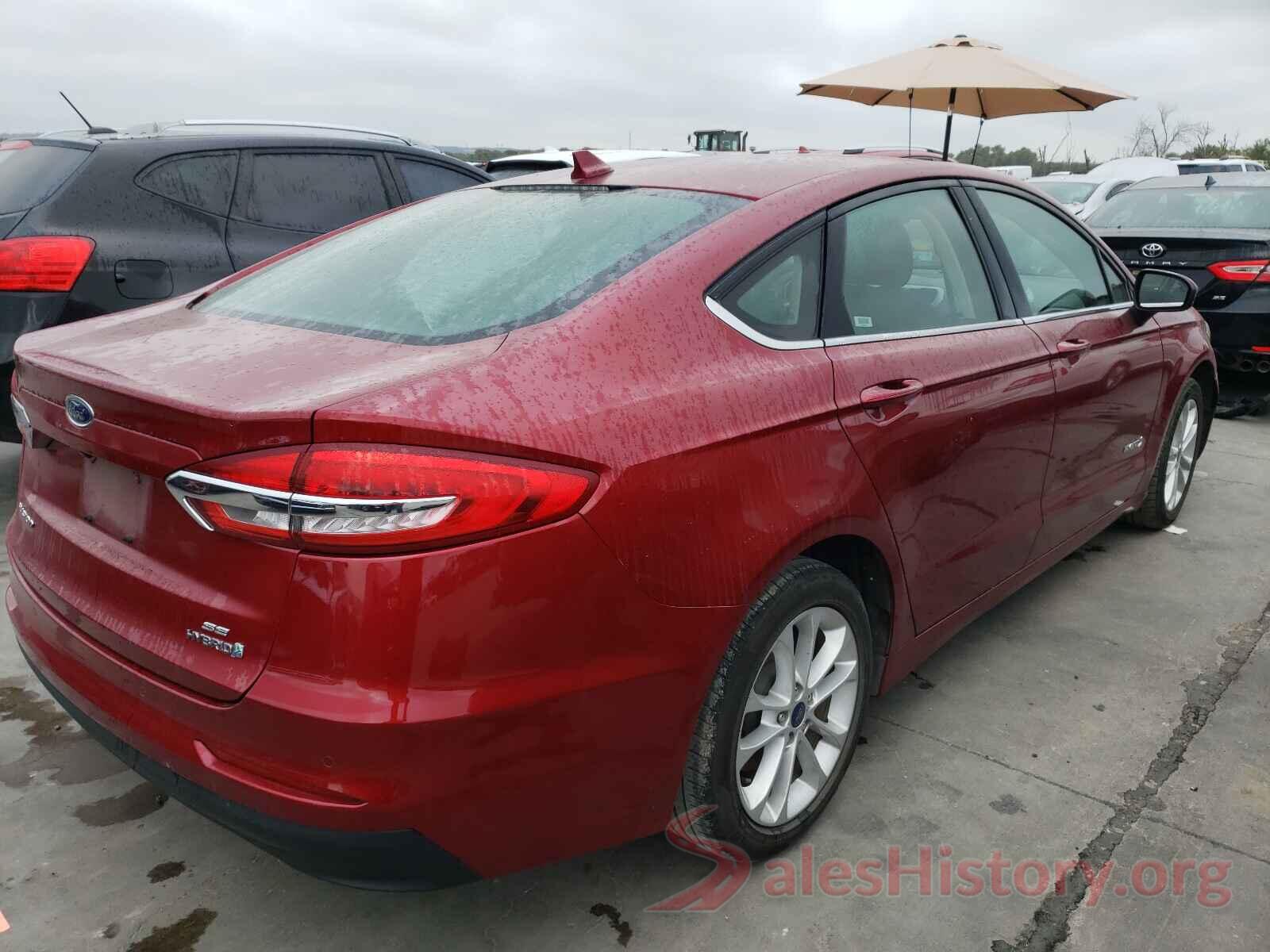 3FA6P0LU8KR263902 2019 FORD FUSION