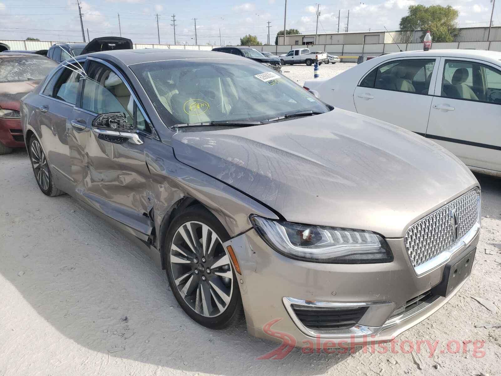 3LN6L5E95KR632237 2019 LINCOLN MKZ