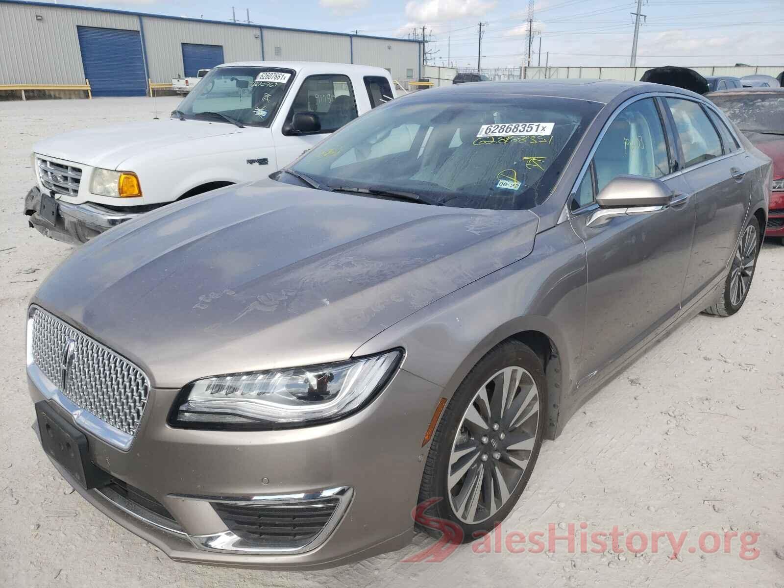 3LN6L5E95KR632237 2019 LINCOLN MKZ