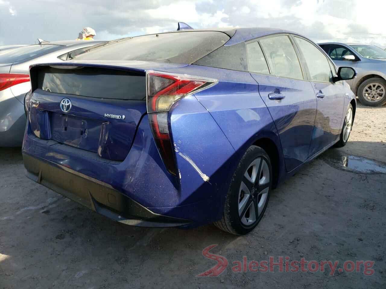 JTDKARFU9G3527547 2016 TOYOTA PRIUS