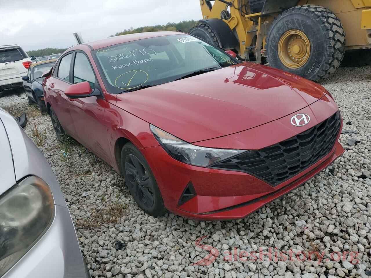 KMHLM4AG7NU356378 2022 HYUNDAI ELANTRA