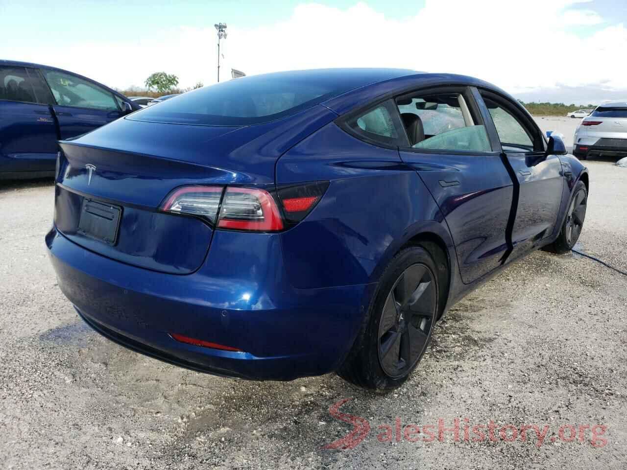 5YJ3E1EA3MF982474 2021 TESLA MODEL 3