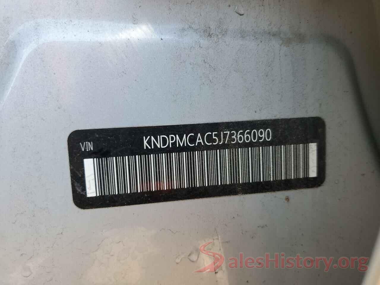 KNDPMCAC5J7366090 2018 KIA SPORTAGE