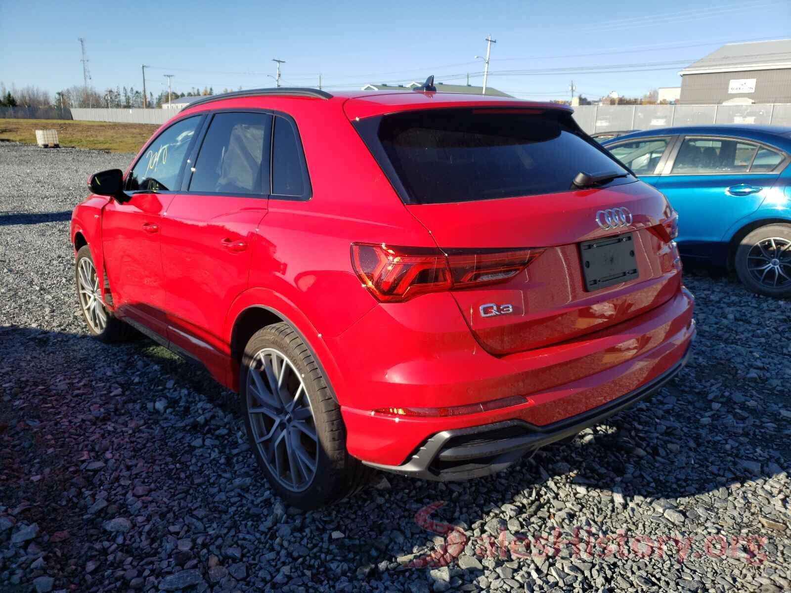 WA1FECF39L1042335 2020 AUDI Q3