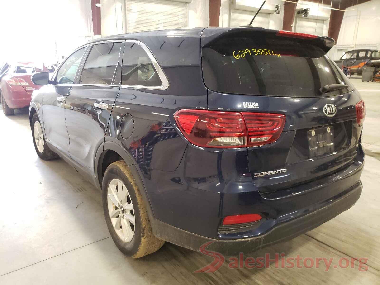 5XYPGDA53KG480494 2019 KIA SORENTO