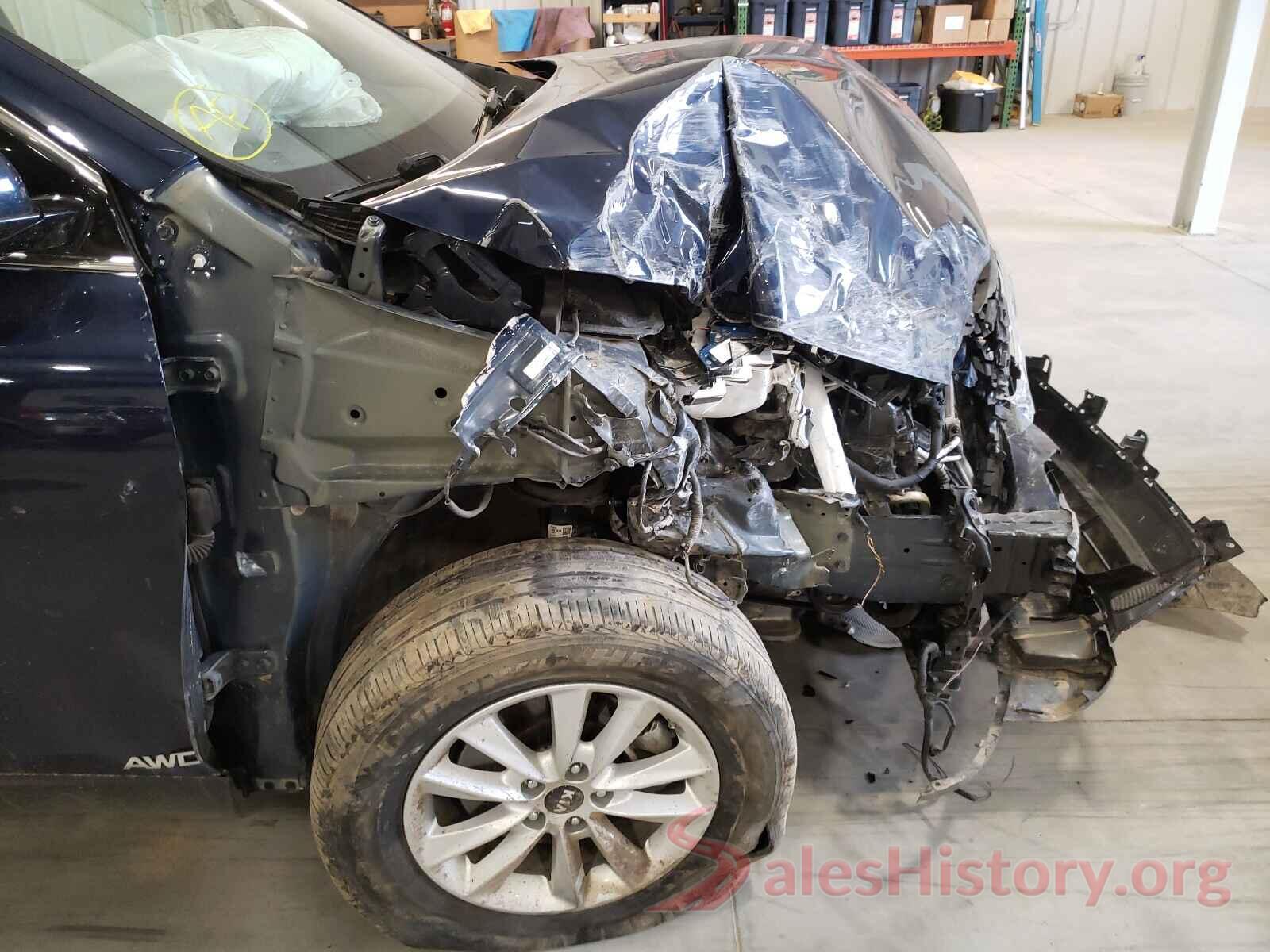 5XYPGDA53KG480494 2019 KIA SORENTO