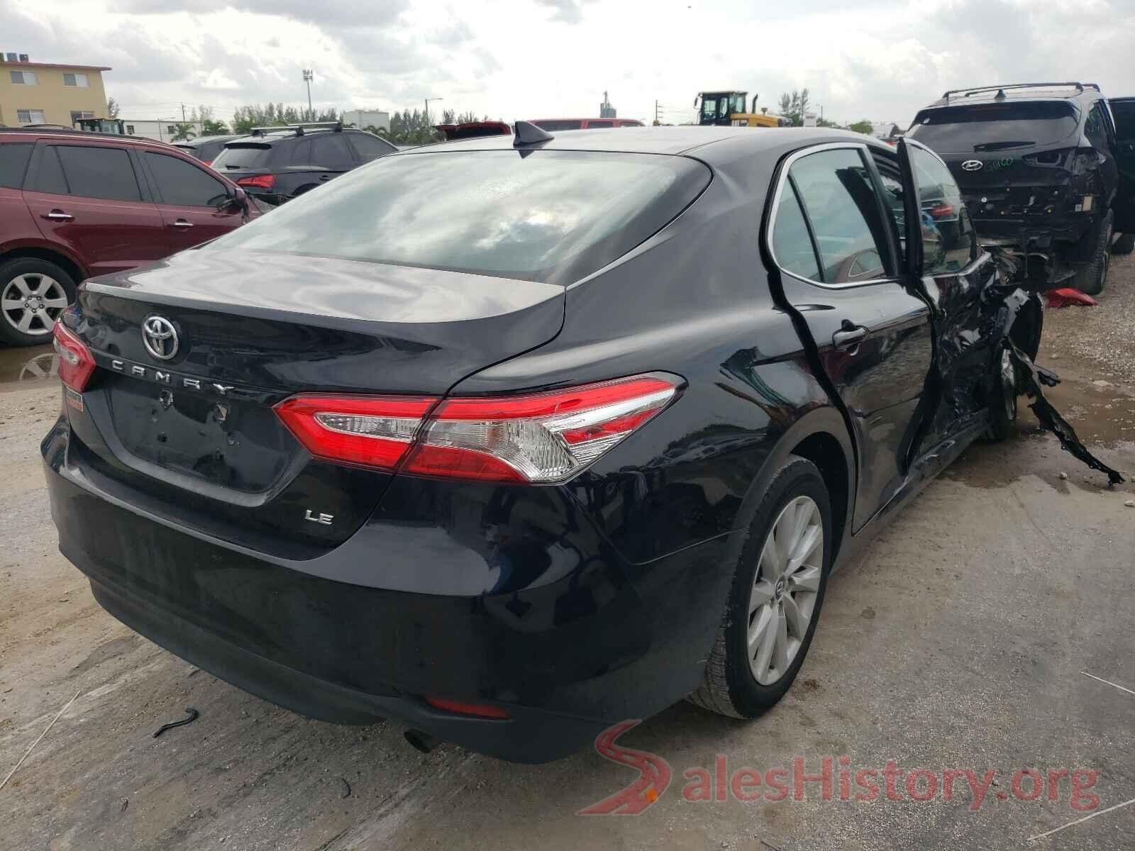 4T1B11HK7KU738421 2019 TOYOTA CAMRY