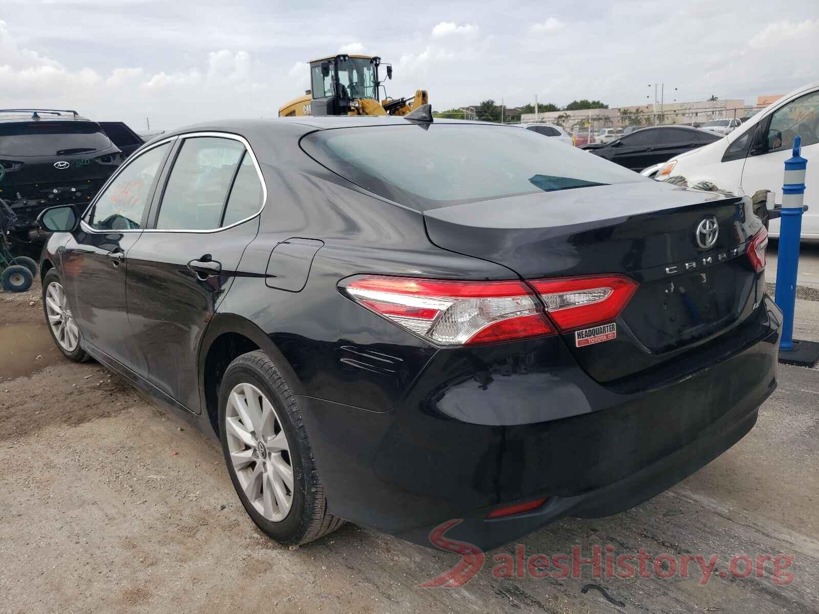 4T1B11HK7KU738421 2019 TOYOTA CAMRY