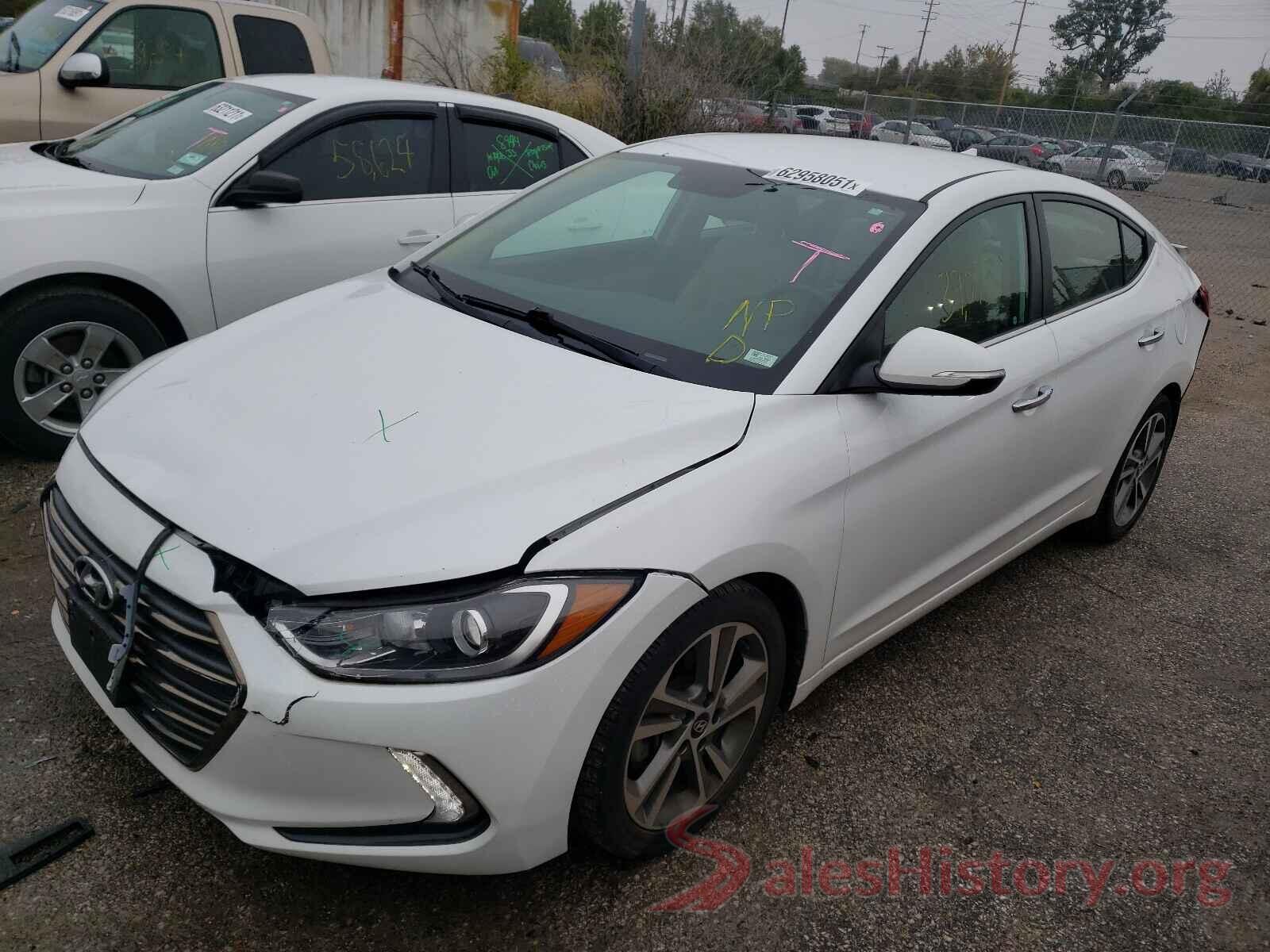 5NPD84LF0HH070419 2017 HYUNDAI ELANTRA