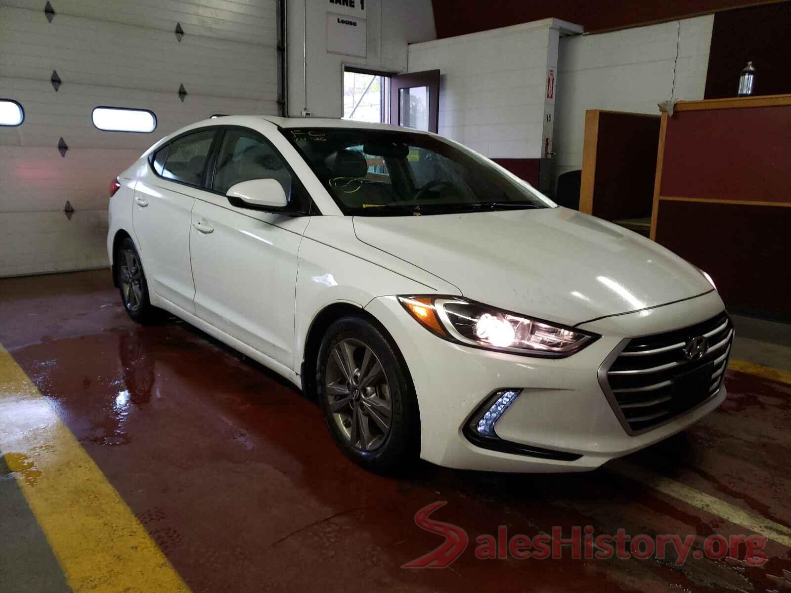 5NPD84LF8JH235154 2018 HYUNDAI ELANTRA