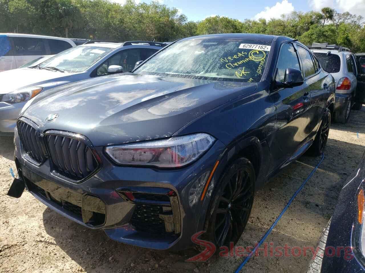 5UXCY8C04N9K18587 2022 BMW X6