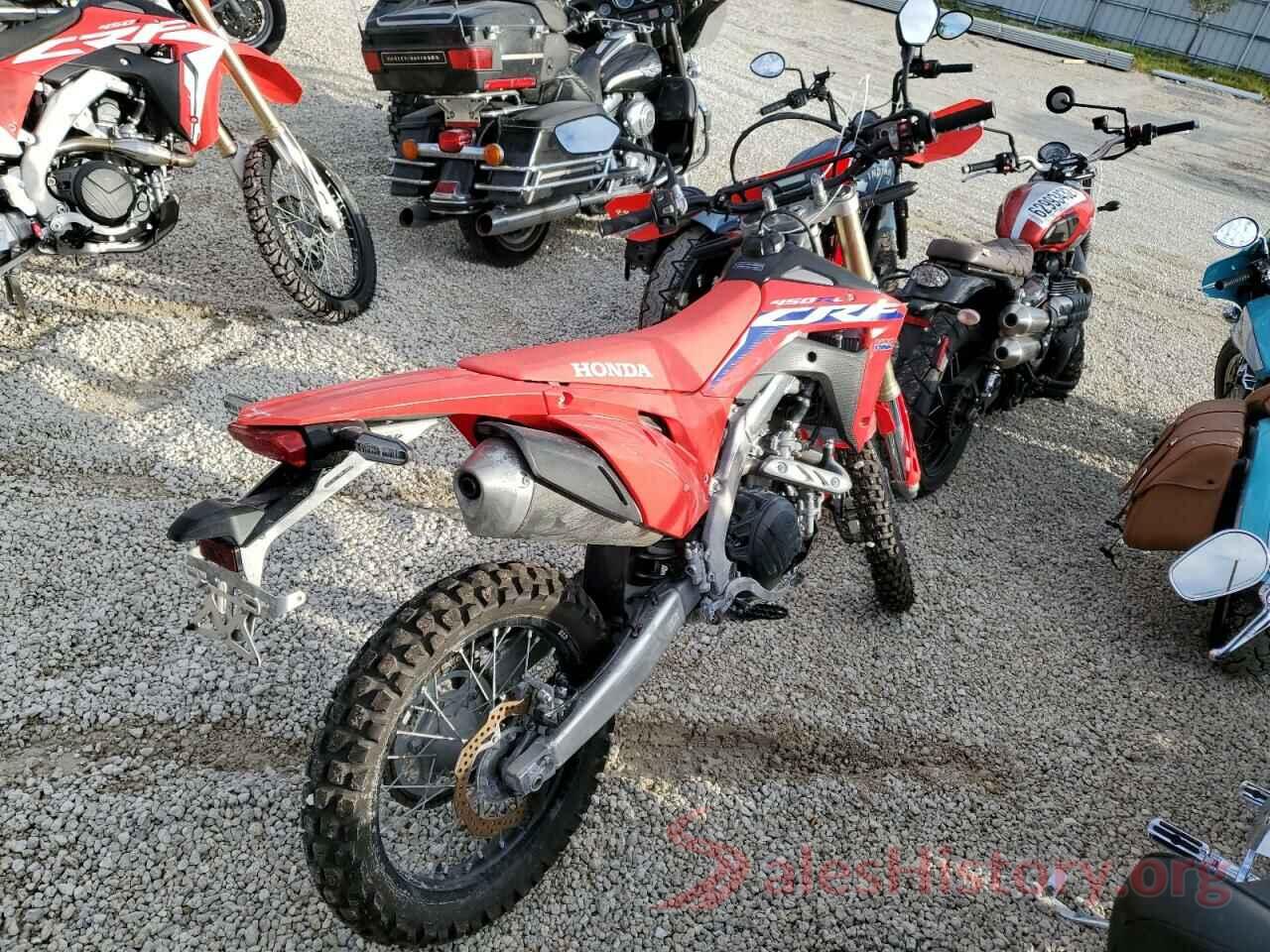 JH2PD1113NK300103 2022 HONDA CRF CYCLE