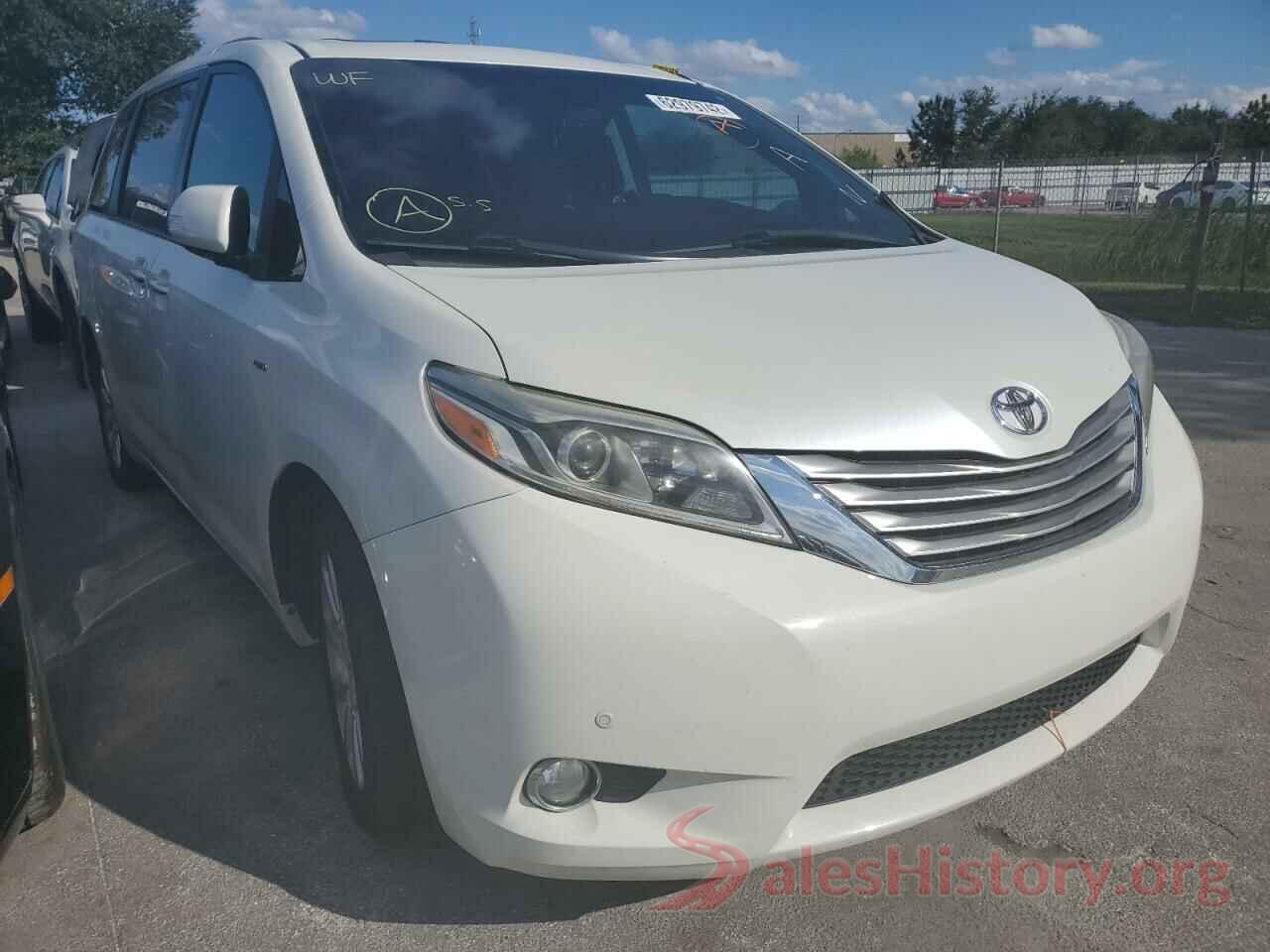 5TDYZ3DC6HS202171 2017 TOYOTA SIENNA