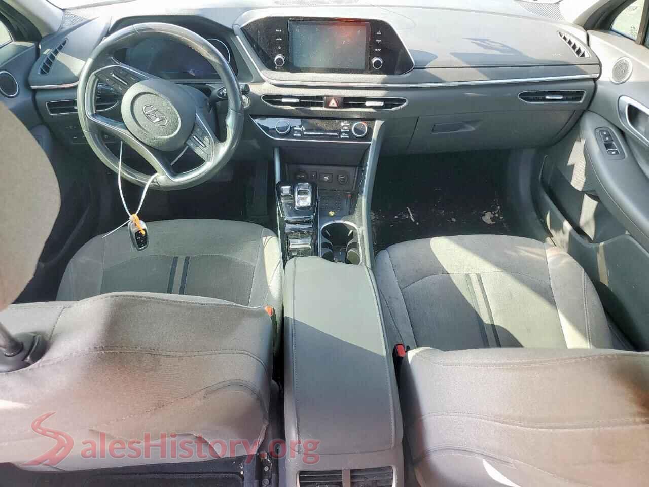2020 HYUNDAI SONATA VIN 5NPEF4JA7LH016593, interior dashboard