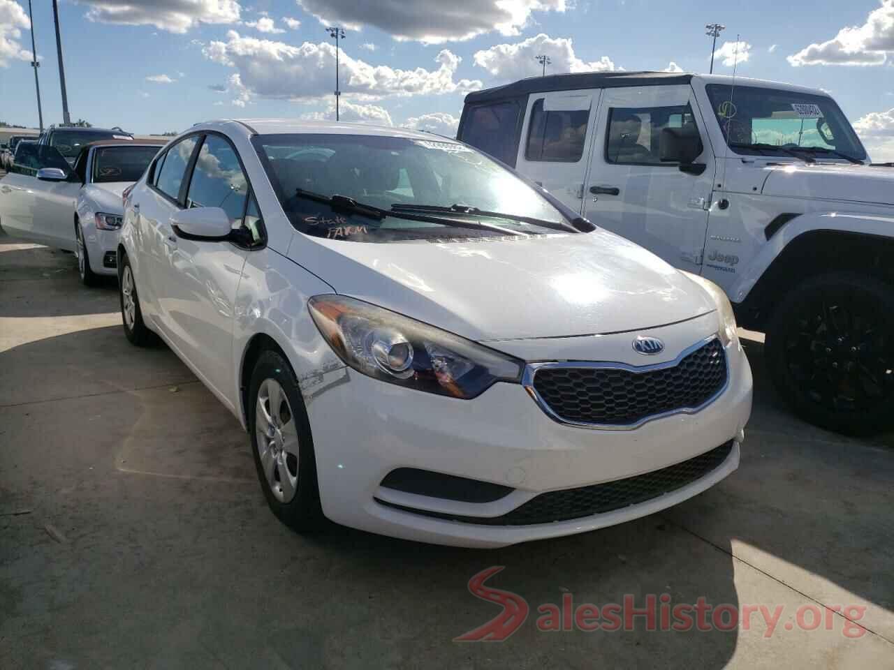 KNAFK4A69G5615249 2016 KIA FORTE