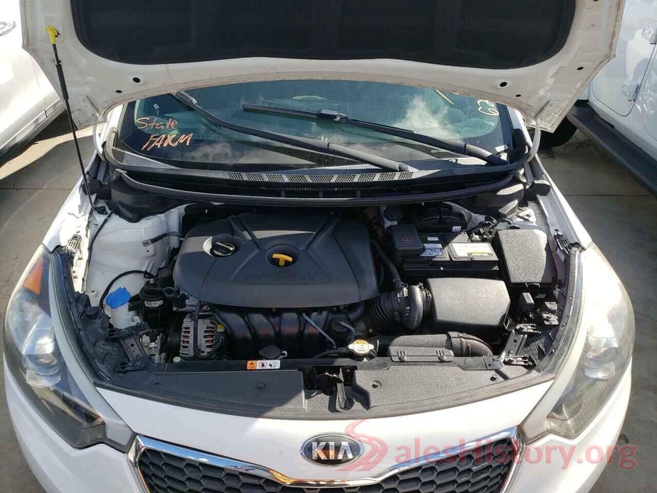 KNAFK4A69G5615249 2016 KIA FORTE