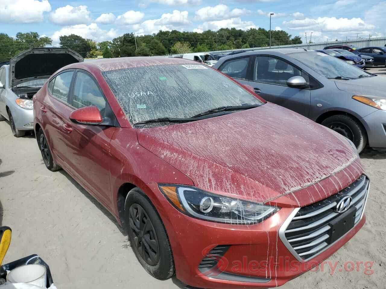 5NPD74LF9HH205593 2017 HYUNDAI ELANTRA