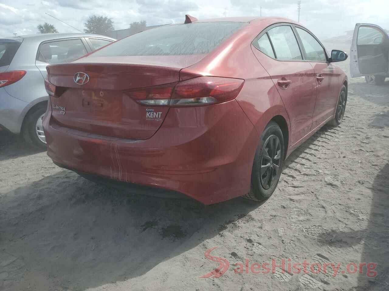 5NPD74LF9HH205593 2017 HYUNDAI ELANTRA