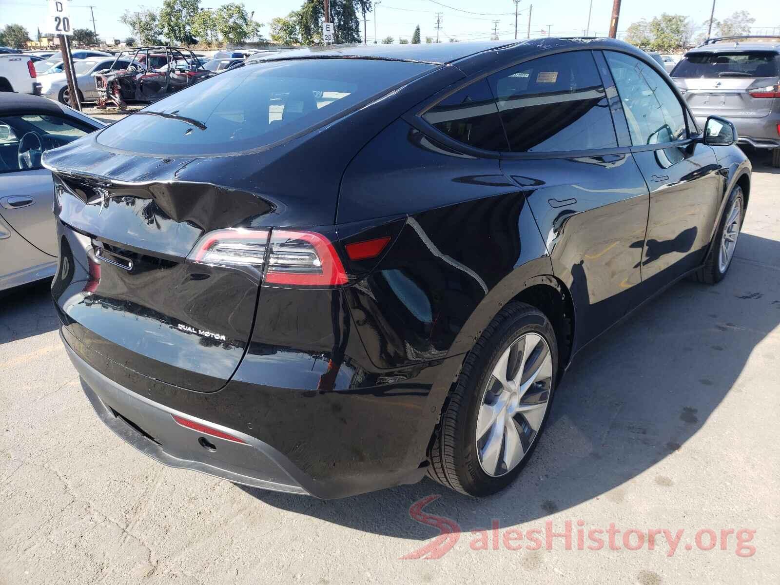 5YJYGAEE7MF146685 2021 TESLA MODEL Y