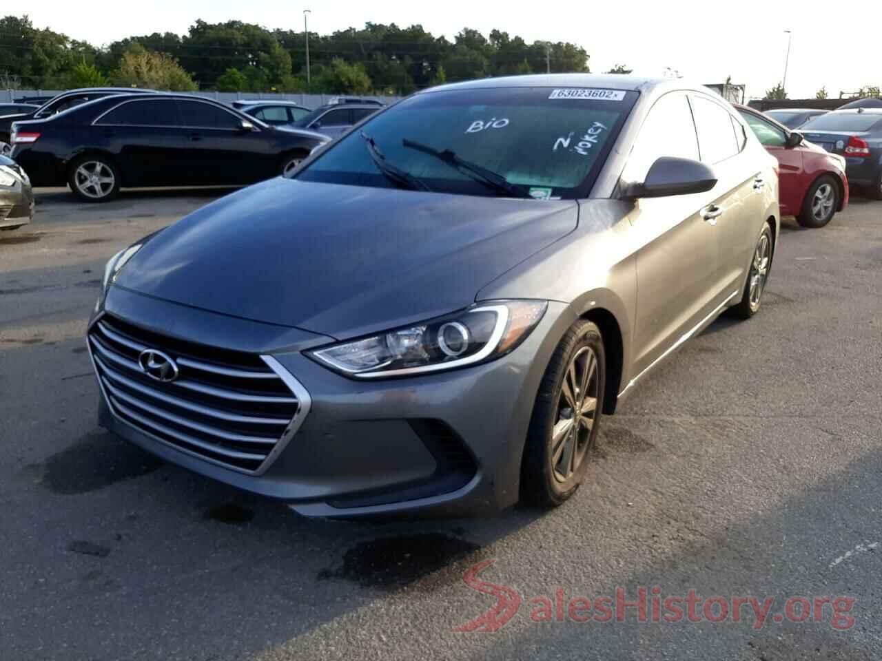 5NPD84LF7JH285222 2018 HYUNDAI ELANTRA