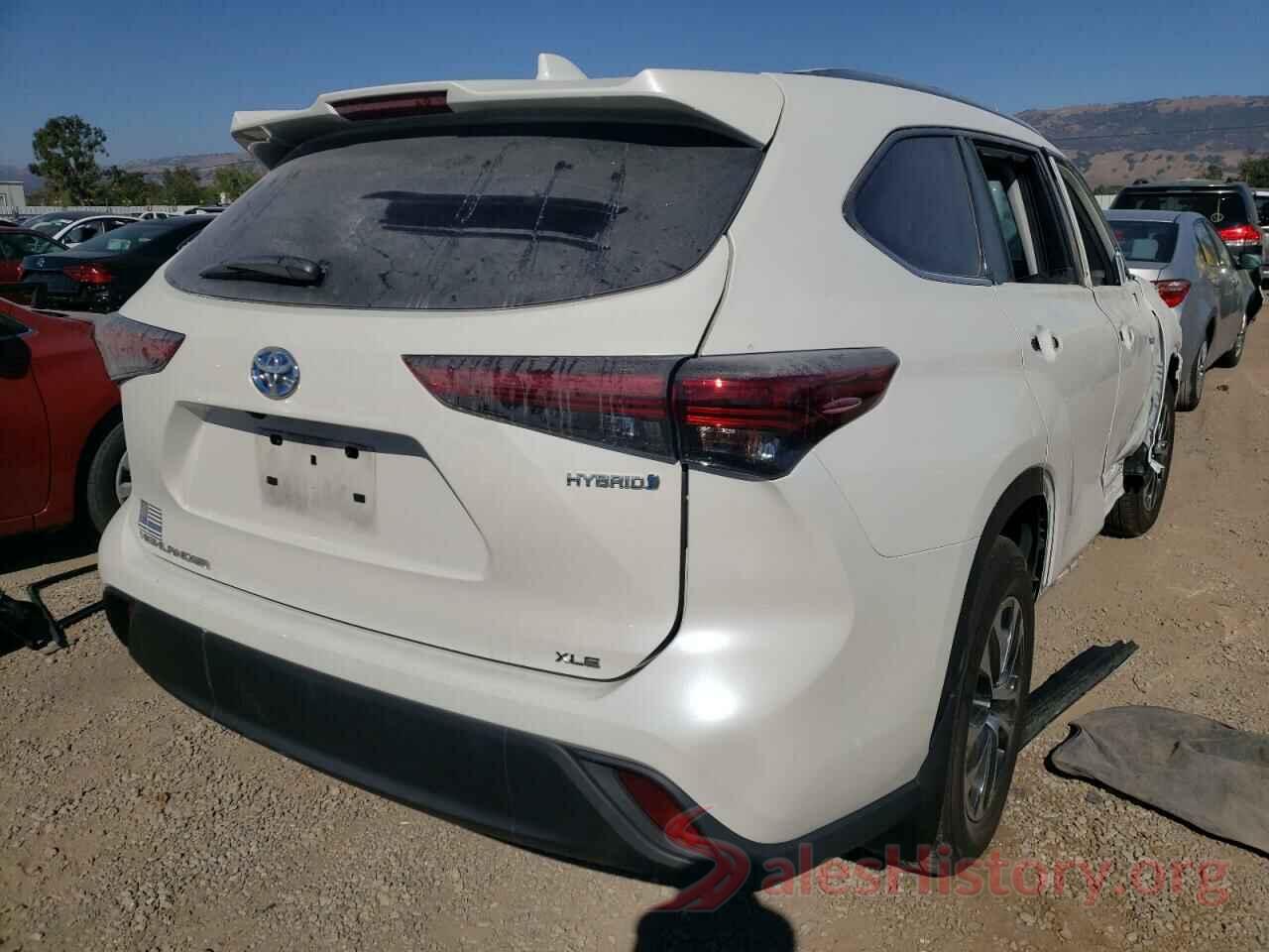 5TDGBRCH1MS033204 2021 TOYOTA HIGHLANDER