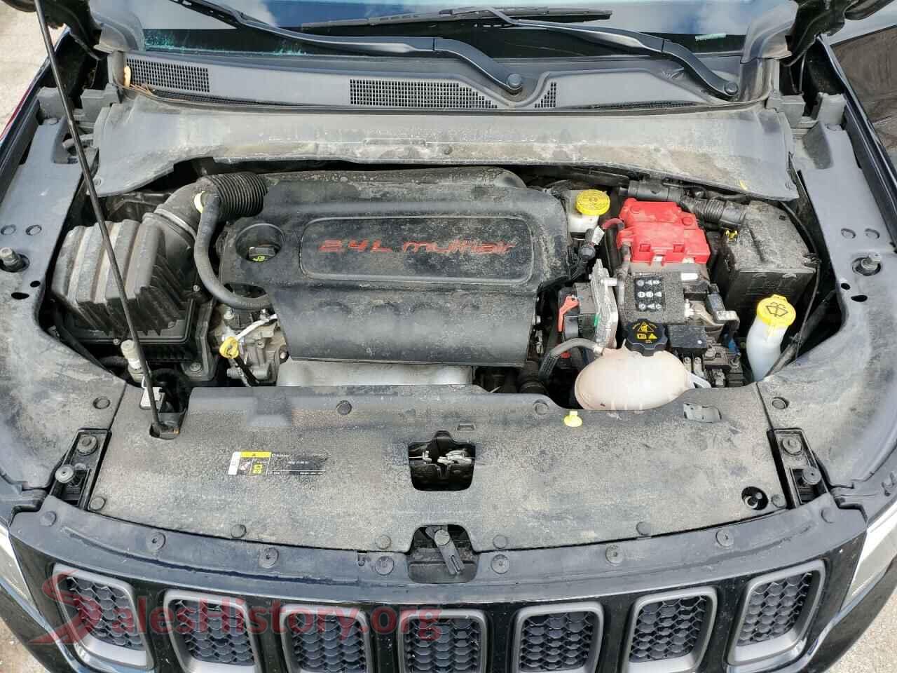 2019 JEEP COMPASS VIN 3C4NJDCB6KT672884, wheel and tire