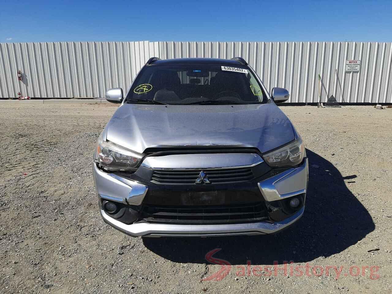 JA4AR4AW1HZ046930 2017 MITSUBISHI OUTLANDER