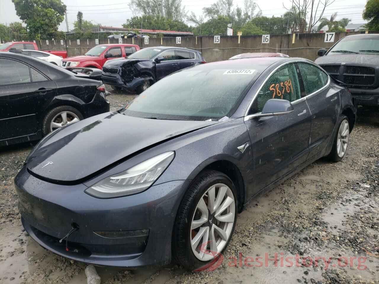 5YJ3E1EA5JF012069 2018 TESLA MODEL 3