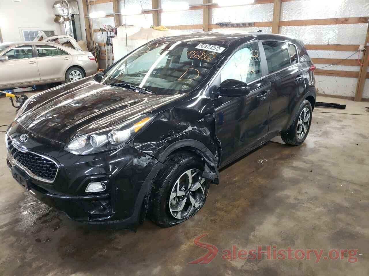 KNDPMCAC3N7986863 2022 KIA SPORTAGE