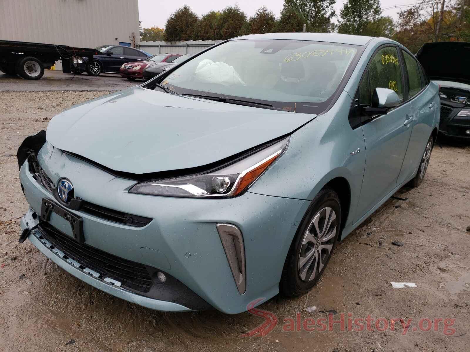 JTDL9MFU2M3027533 2021 TOYOTA PRIUS