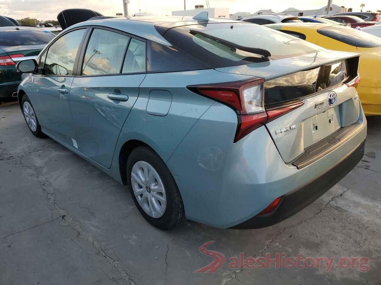 JTDKARFU6K3099574 2019 TOYOTA PRIUS