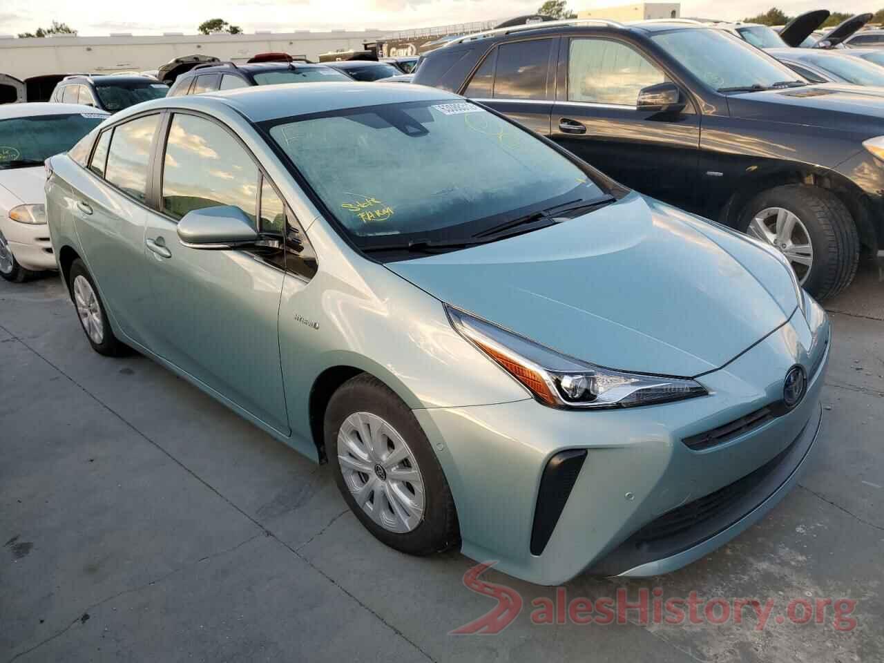 JTDKARFU6K3099574 2019 TOYOTA PRIUS