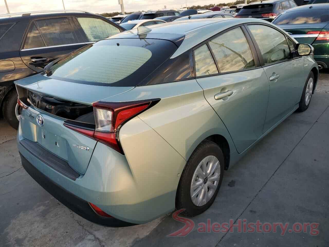 JTDKARFU6K3099574 2019 TOYOTA PRIUS