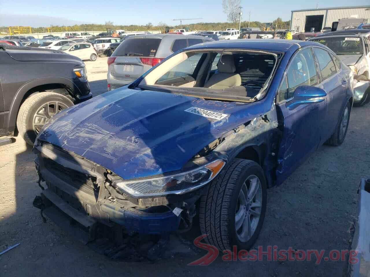 3FA6P0LU7JR147864 2018 FORD FUSION