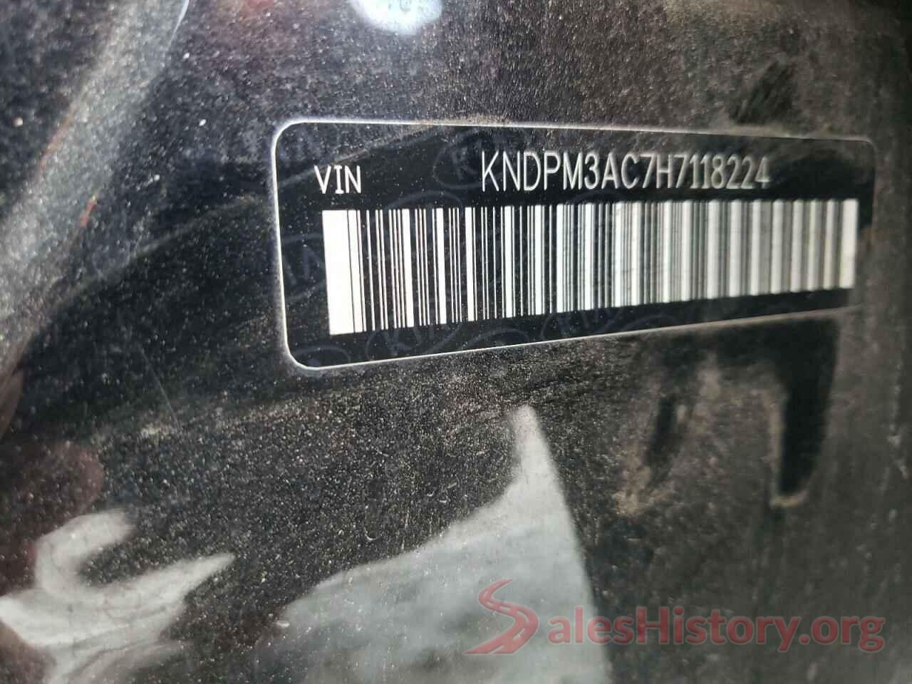 KNDPM3AC7H7118224 2017 KIA SPORTAGE