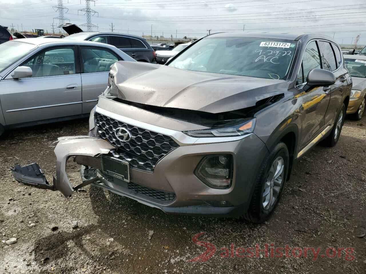 5NMS3CAD5LH244556 2020 HYUNDAI SANTA FE