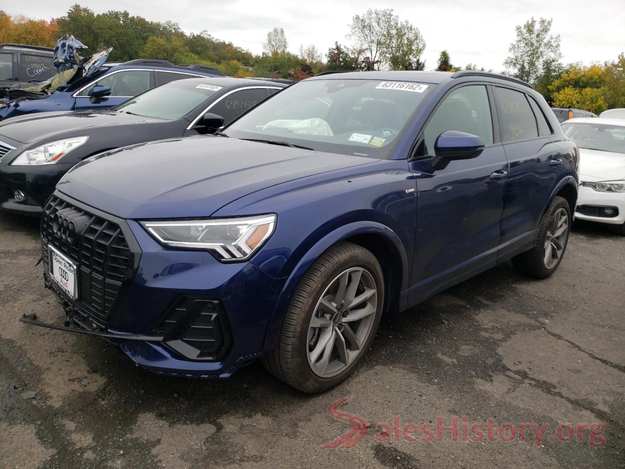 WA1EECF31N1129287 2022 AUDI Q3