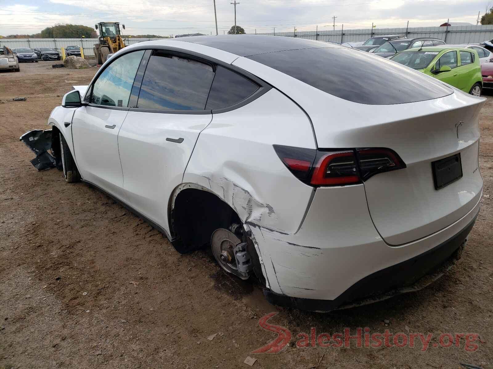 5YJYGDEE4MF069517 2021 TESLA MODEL Y